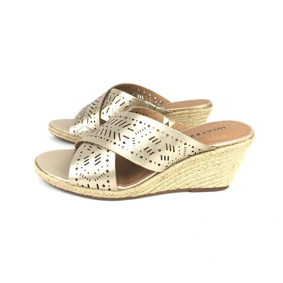 lucky brand keela wedge sandals